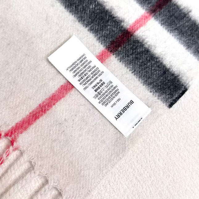 BURBERRY 26S SCARF 168CM IN CASHMERE 184985