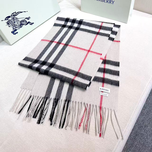 BURBERRY 26S SCARF 168CM IN CASHMERE 184985