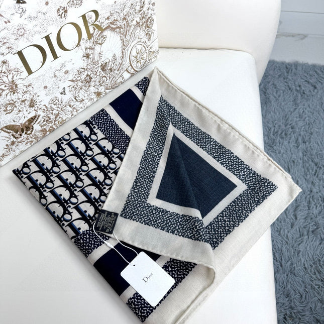 DIOR 26S SCARF 140CM IN CASHMERE SILK 304567