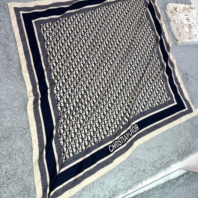 DIOR 26S SCARF 140CM IN CASHMERE SILK 304567