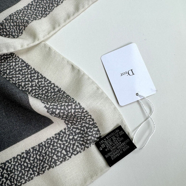 DIOR 26S SCARF 140CM IN CASHMERE SILK 304568