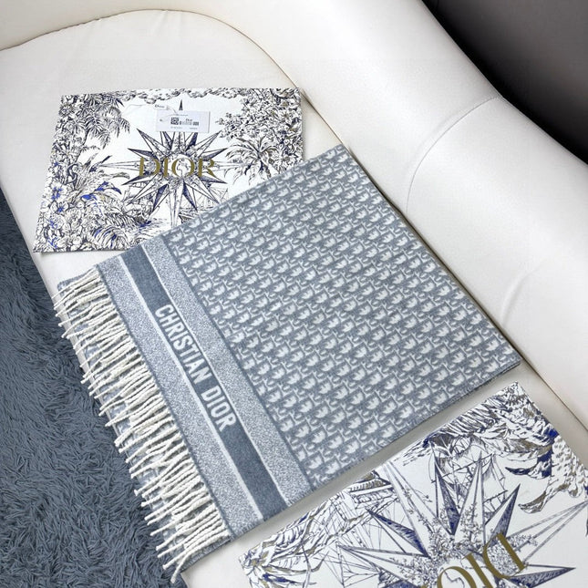 DIOR 26S SCARF 200CM IN CASHMERE 309435