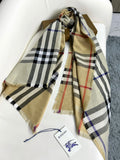 BURBERRY 26S SCARF 220CM IN SILK CASHMERE 303203