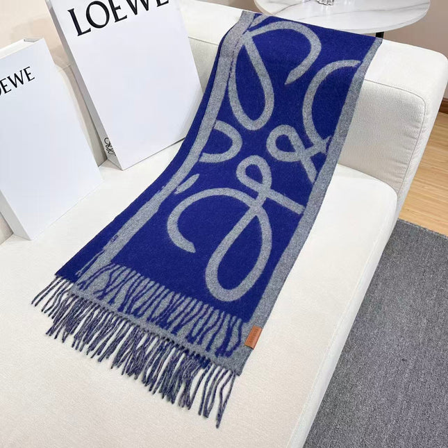 LOEWE 26S SCARF 180 IN CASHMERE WOOL 311813