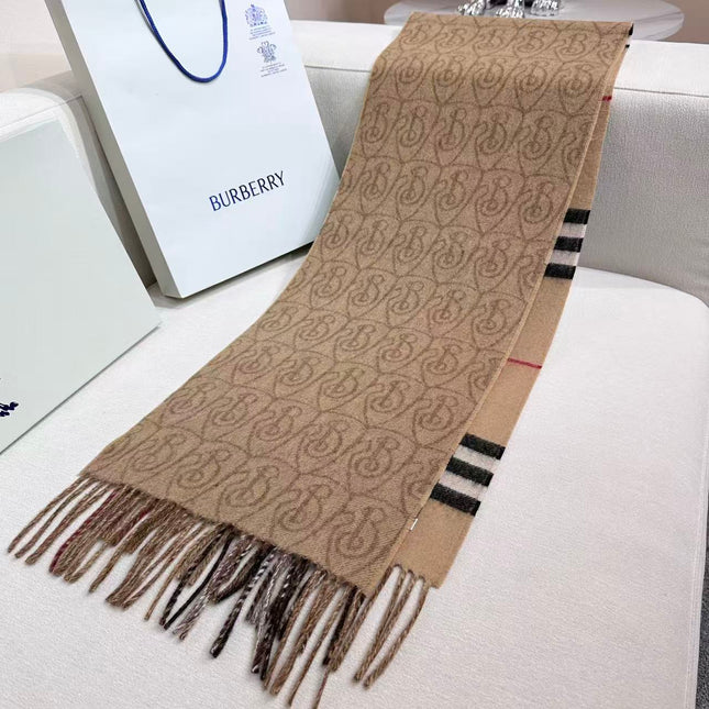 BURBERRY 26S SCARF 200CM IN CASHMERE 304322