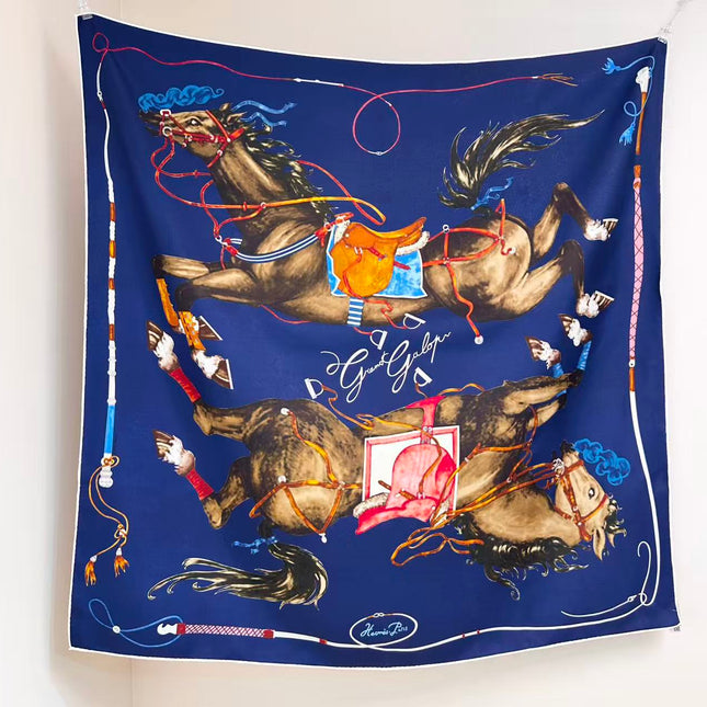 HERMES 26S SCARF 90 IN SILK 303189