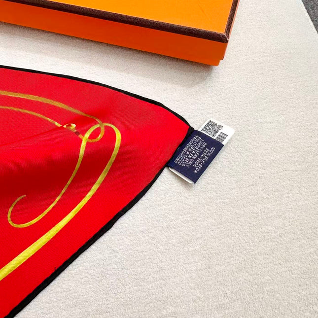 HERMES 26S SCARF 90 IN SILK 303192