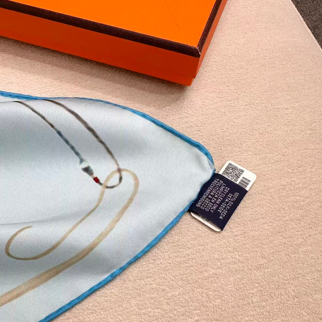 HERMES 26S SCARF 90 IN SILK 303194