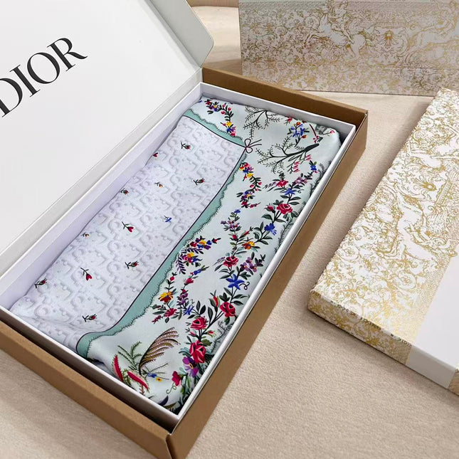 DIOR 26S SCARF 90CM IN SILK 309788
