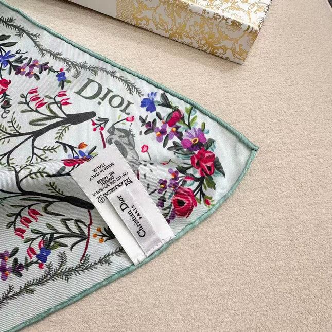DIOR 26S SCARF 90CM IN SILK 309788
