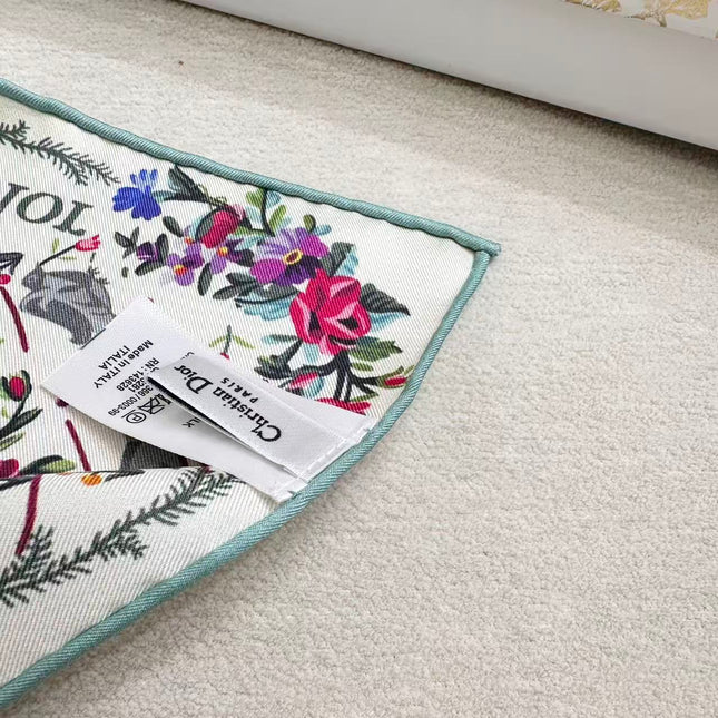 DIOR 26S SCARF 90CM IN SILK 309790