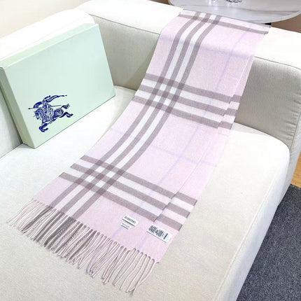 BURBERRY 26S SCARF 168 IN CASHMERE 513383