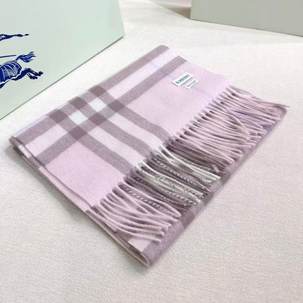 BURBERRY 26S SCARF 168 IN CASHMERE 513383