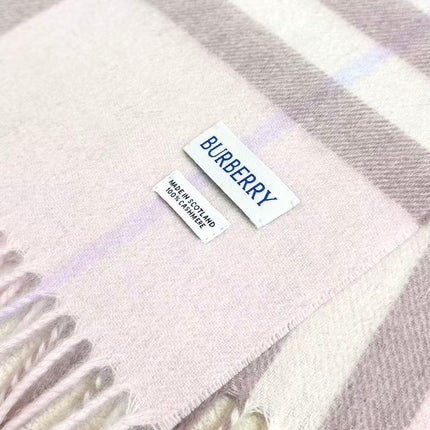 BURBERRY 26S SCARF 168 IN CASHMERE 513383