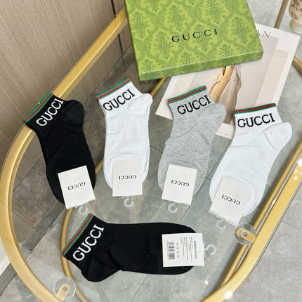 GUCCI 26S ANKLE SOCKS 348372 (1 BOX)