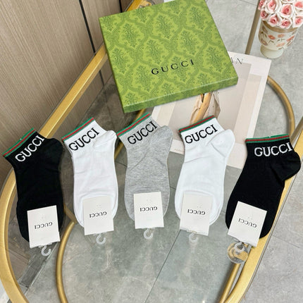 GUCCI 26S ANKLE SOCKS 348372 (1 BOX)
