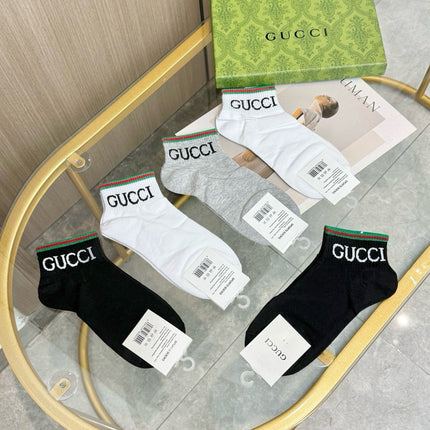 GUCCI 26S ANKLE SOCKS 348372 (1 BOX)