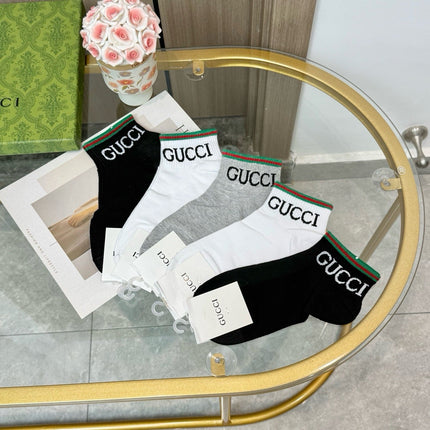 GUCCI 26S ANKLE SOCKS 348372 (1 BOX)
