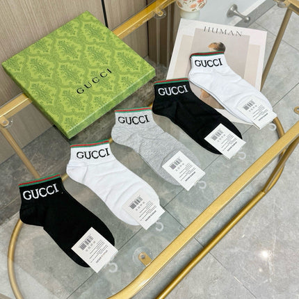 GUCCI 26S ANKLE SOCKS 348372 (1 BOX)