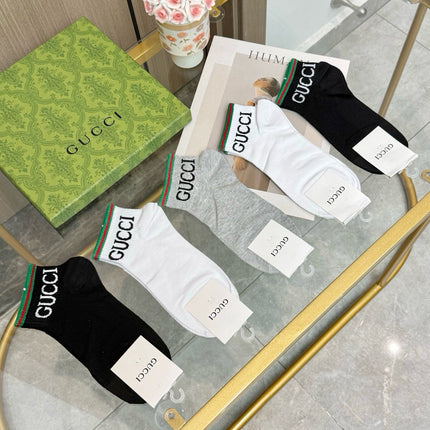GUCCI 26S ANKLE SOCKS 348372 (1 BOX)