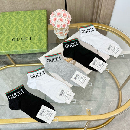 GUCCI 26S ANKLE SOCKS 348372 (1 BOX)