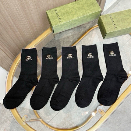 GUCCI 26S CREW SOCKS 395173 (1 BOX)