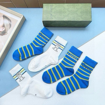 GUCCI 26S CREW SOCKS 407164 (1 BOX)