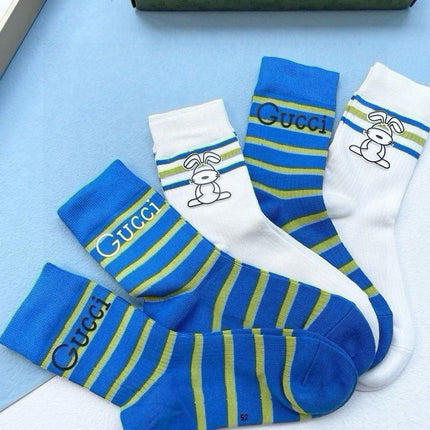 GUCCI 26S CREW SOCKS 407164 (1 BOX)