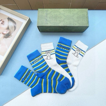 GUCCI 26S CREW SOCKS 407164 (1 BOX)