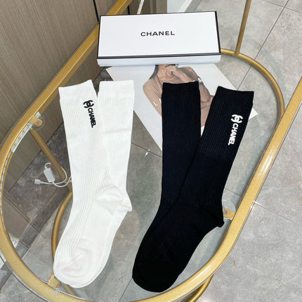CHANEL 26S CREW SOCKS 412415 (1 BOX)