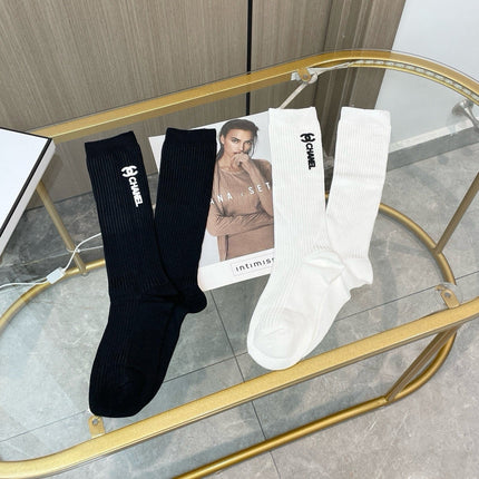 CHANEL 26S CREW SOCKS 412415 (1 BOX)