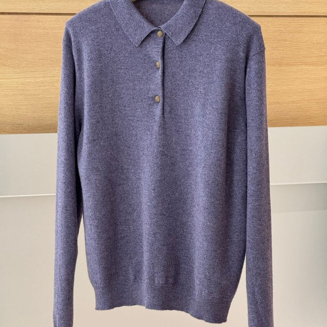 LP 26S LONG-SLEEVE CASHMERE SWEATER 614