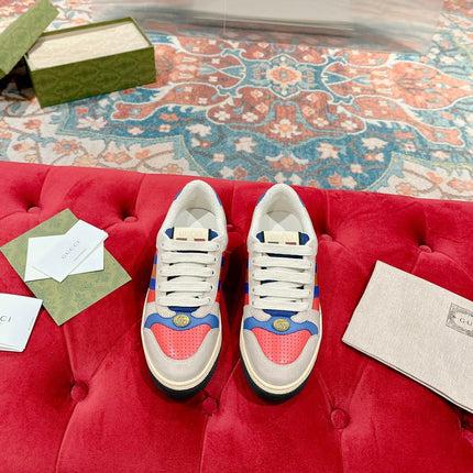 GUCCI 26S SCREENER SNEAKER IN MULTICOLOR LEATHER