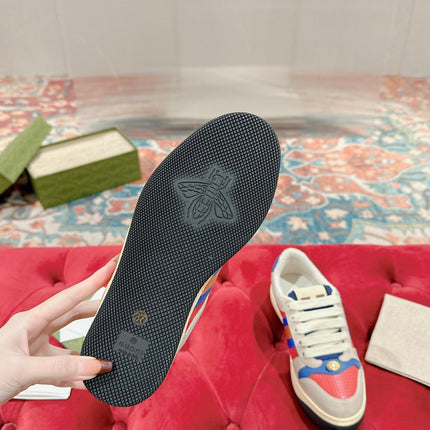 GUCCI 26S SCREENER SNEAKER IN MULTICOLOR LEATHER
