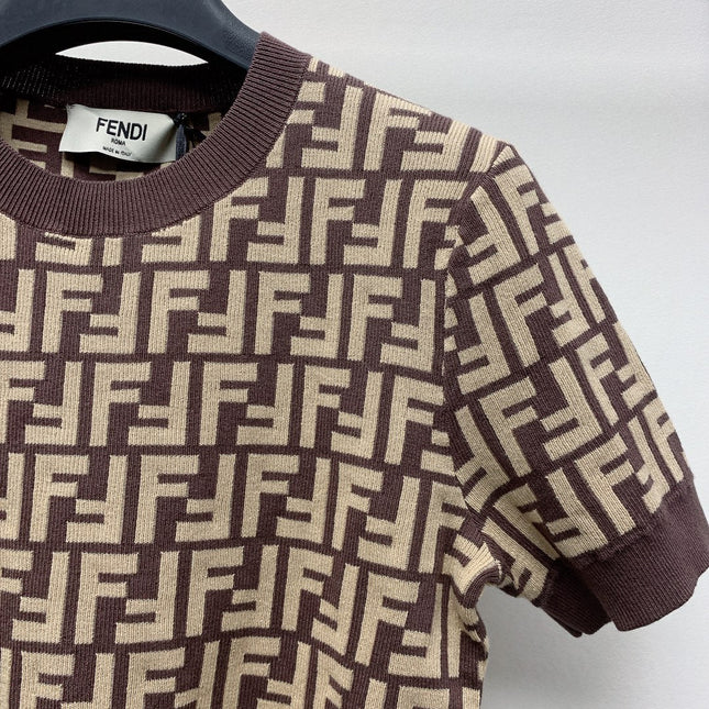 Fendi 25C Knitted Top 228197