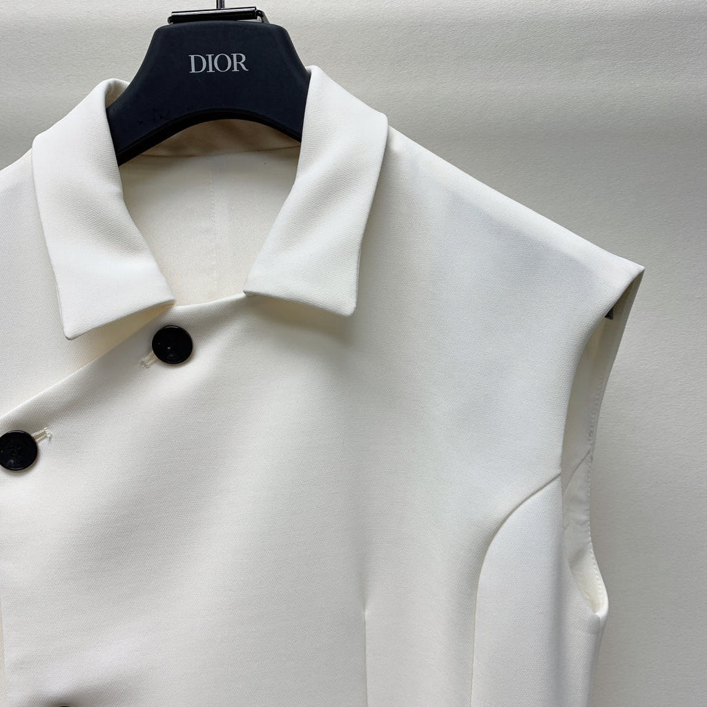 DIOR SLEEVELESS LONG POLO DRESS 275159