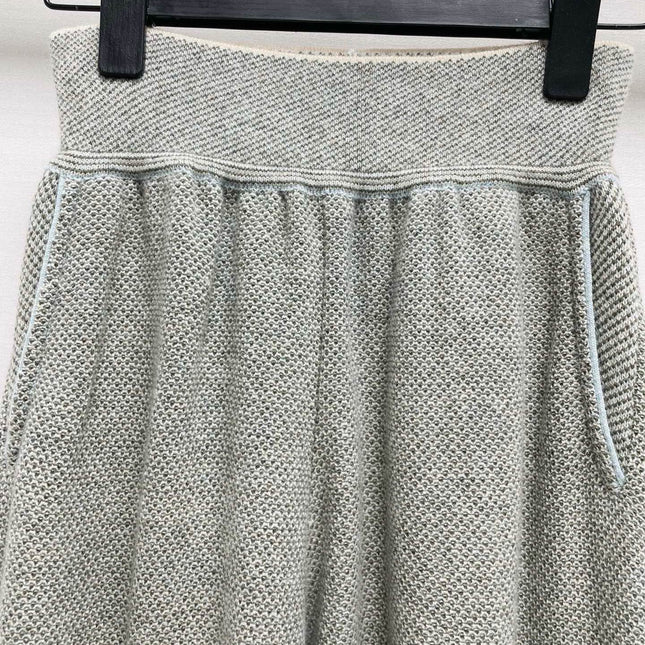 LORO PIANA 26S WIDE-LEG KNIT PANTS 856