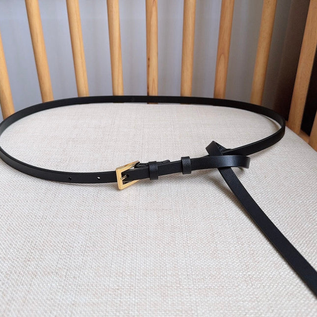 PRADA 26S BELT 10 MM IN BLACK CALFSKIN 661495