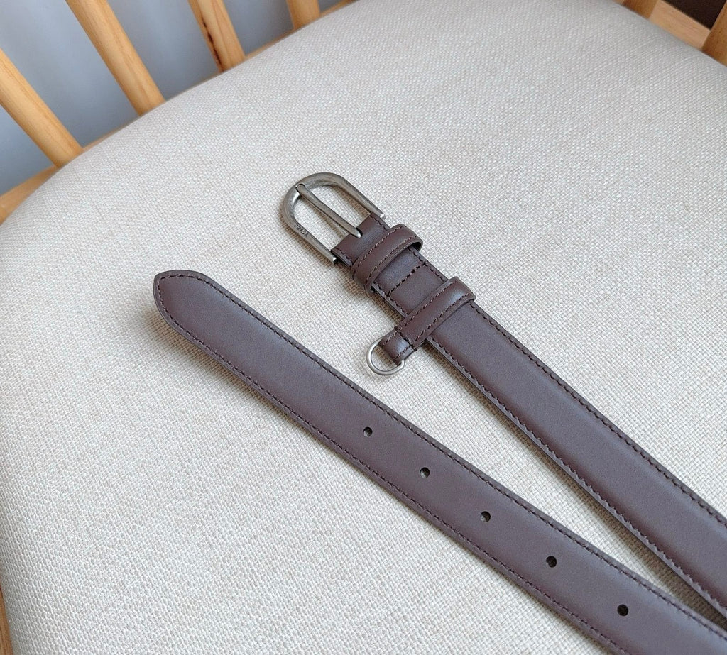 PRADA 26S BELT 25 MM IN BROWN CALFSKIN 658539