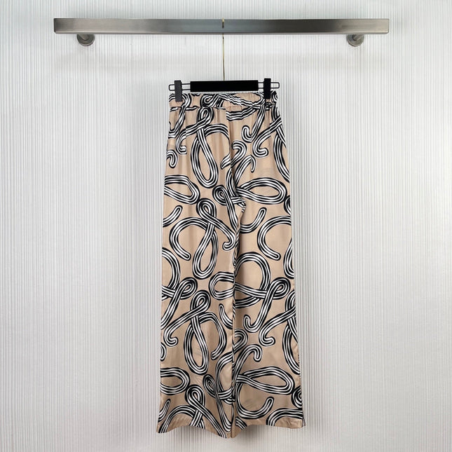 LOEWE 26S LONG SILK PANTS 509