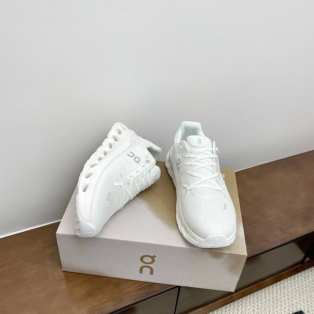 LOEWE 26S CLOUDTILT SNEAKER IN WHITE RECYCLED POLYESTER