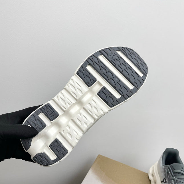 LOEWE 26S CLOUDTILT SNEAKER IN LIGHT GREY RECYCLED POLYESTER