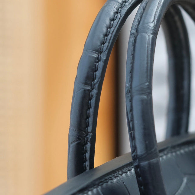 BIRKIN FAUBOURG TOUCH 20 IN BLACK CALFSKIN WITH SILVER HARDWARE