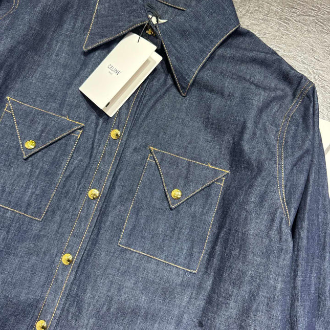 CELINE 26S DENIM SHIRT 157