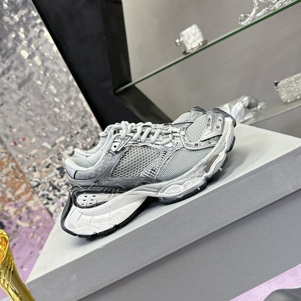 STAPLER SNEAKER IN GRAY POLYURETHANE AND POLYESTER