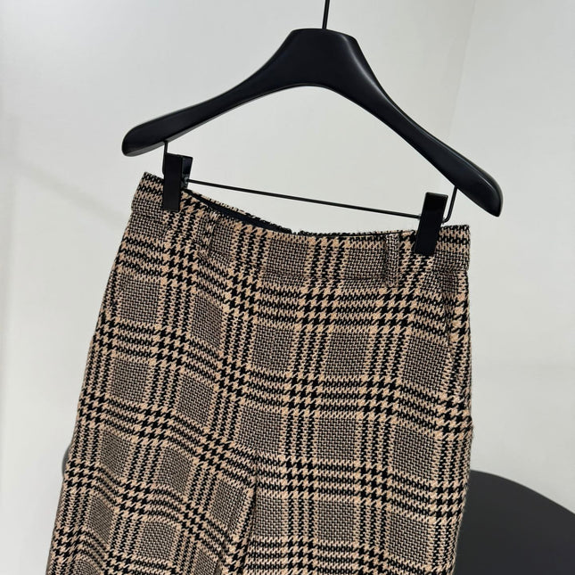 YSL 25S STRIPED STRAIGHT-LEG PANTS STYLE 228