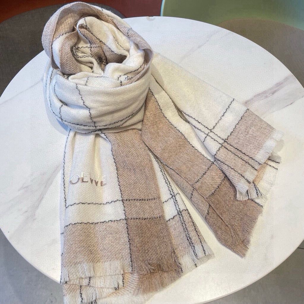 LOEWE 26S SCARF 190 IN CASHMERE 512979