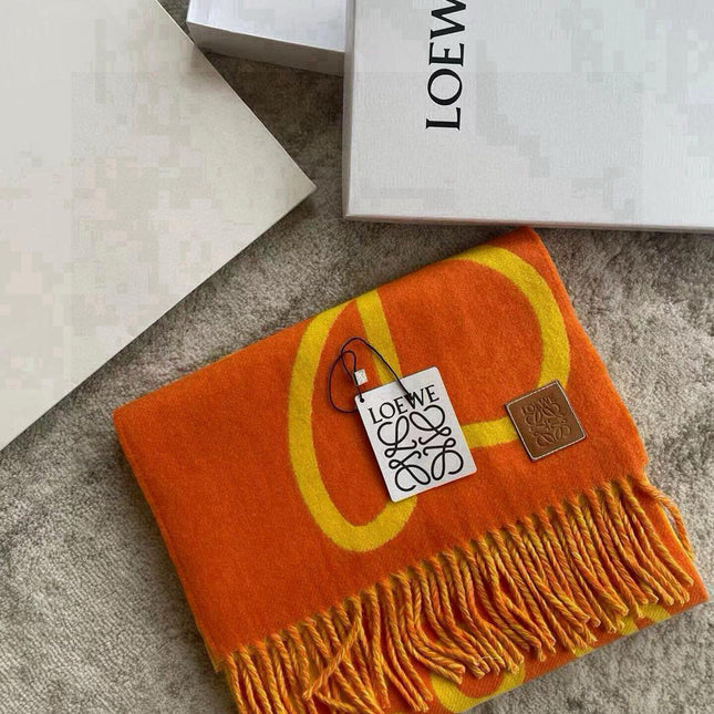 LOEWE 26S SCARF 180 IN CASHMERE 540621