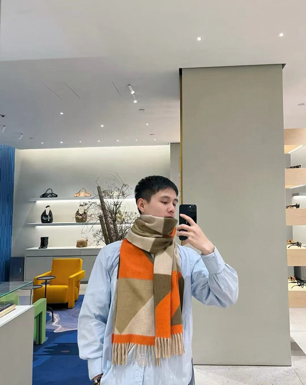 LOEWE 26S SCARF 200 IN CASHMERE 894583