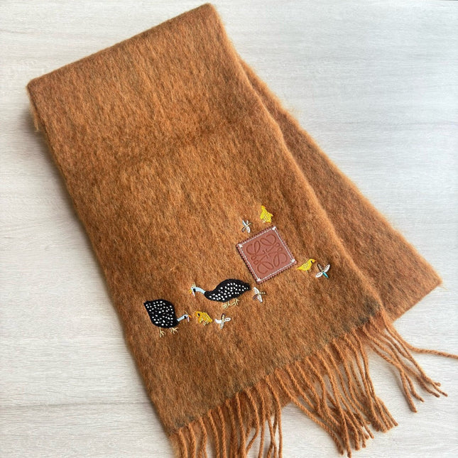 LOEWE 26S SCARF 185 IN MOHAIR WOOL 202491
